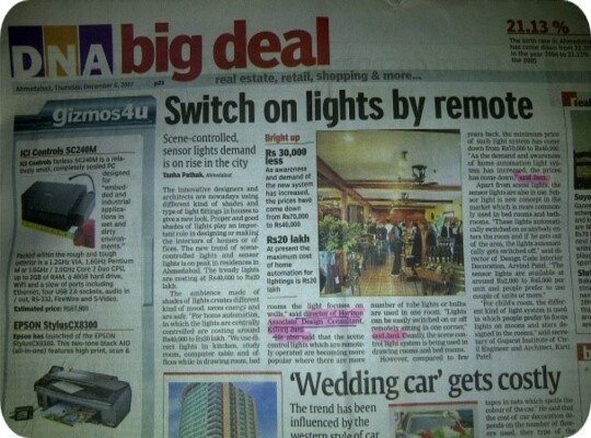 Article in DNA News Paper