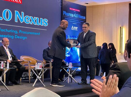 Award At Pharma 4.0 Event
